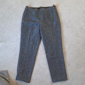 Talbots Sparkly Tweed Pants